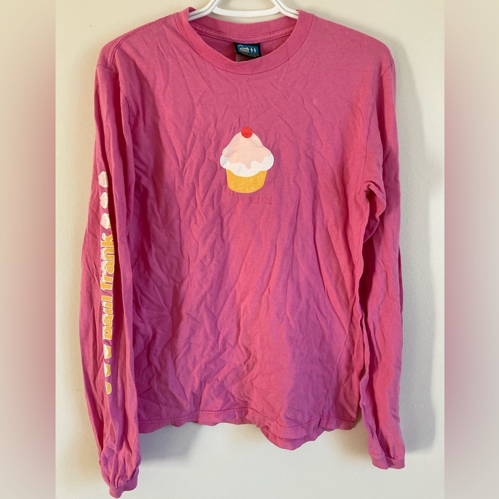 Paul Frank Is Your Friend Cupcake Longsleeve Vintage Shirt Women’s Large